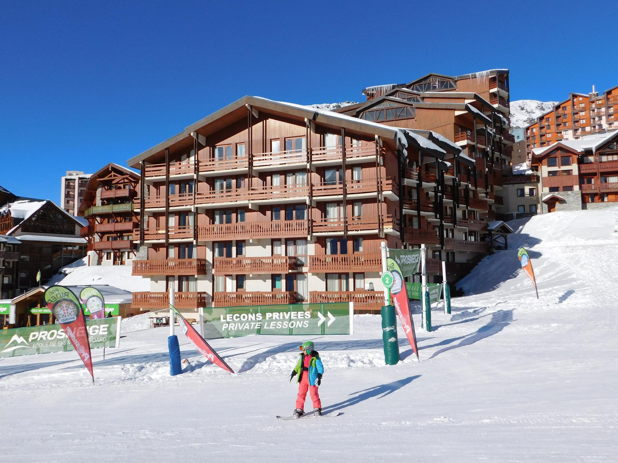 Le Cheval Blanc - Village Montana Val Thorens Eksteriør billede